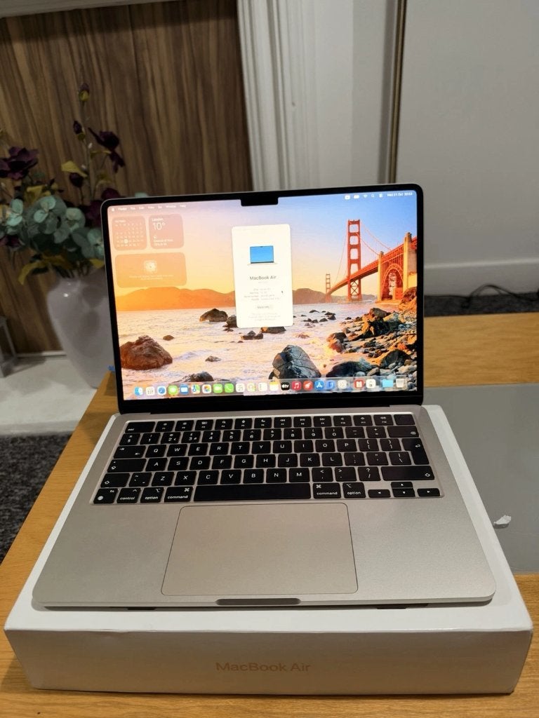 Apple MacBook Air 13 M2 16GB Ram 256GB SSD, Computers en Software, Gebruikt, 256 GB, Qwerty, 13 inch