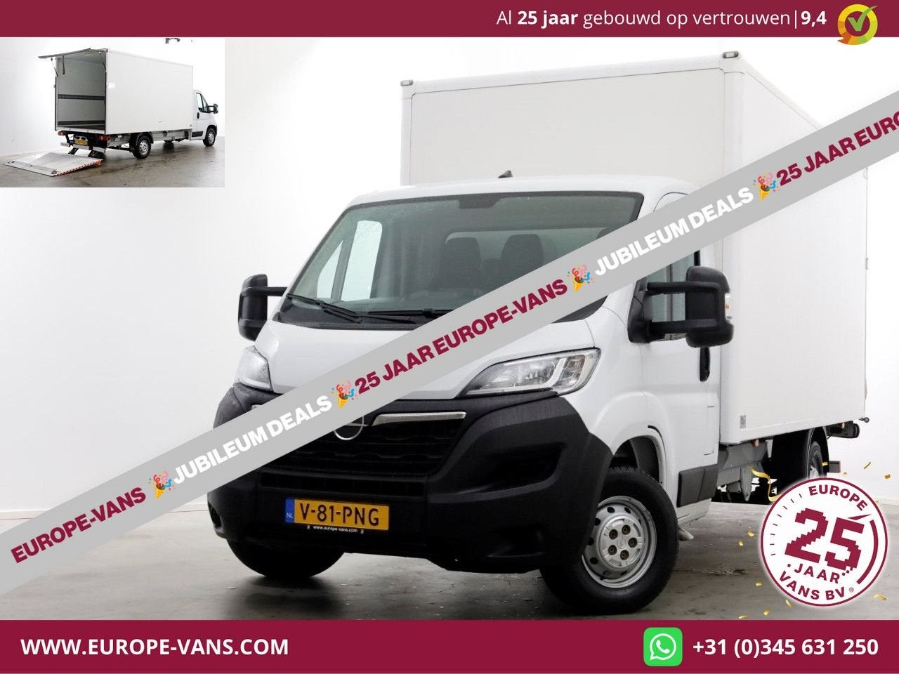 Opel Movano 2.2D 140pk Bakwagen met laadklep 1.060kg laadver, Achat, Entreprise, Electronic Stability Program (ESP), 291 g/km