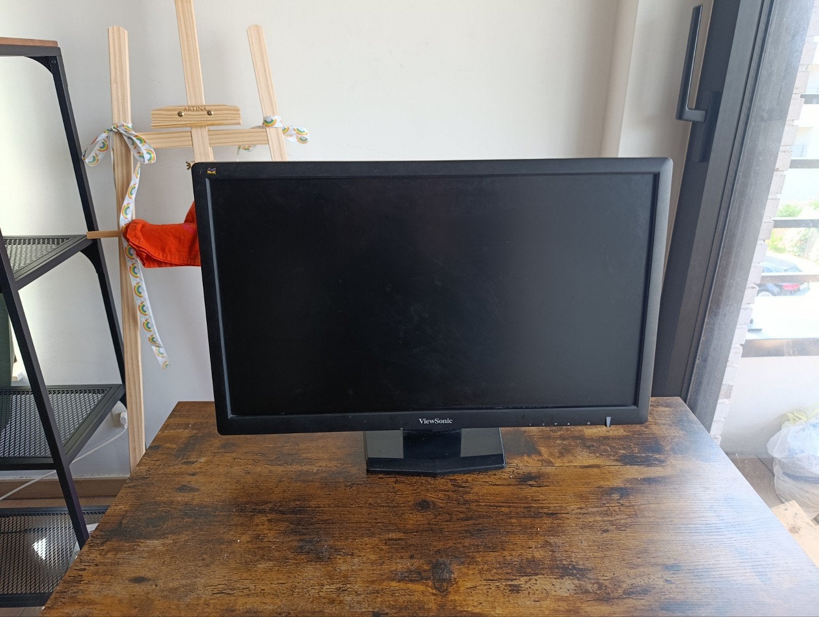 Écran PC 27" ViewSonic VX2703mh-LED | Bon état, HDMI, 3 à 5 ms, Haut-parleurs intégrés, Full HD
