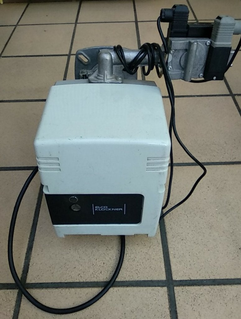 Brûleur à gaz Elco Klöckner EK01B6G/F-T Power 14,5 - 55 kW, Bricolage & Construction, Enlèvement, Utilisé, 800 watts ou plus, Haut rendement (HR)