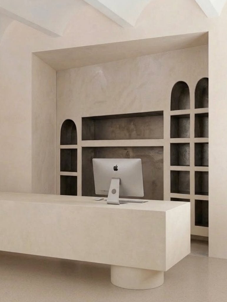 Beton cire / microcement / mortex toonbank balie, Ophalen of Verzenden, Verlichting
