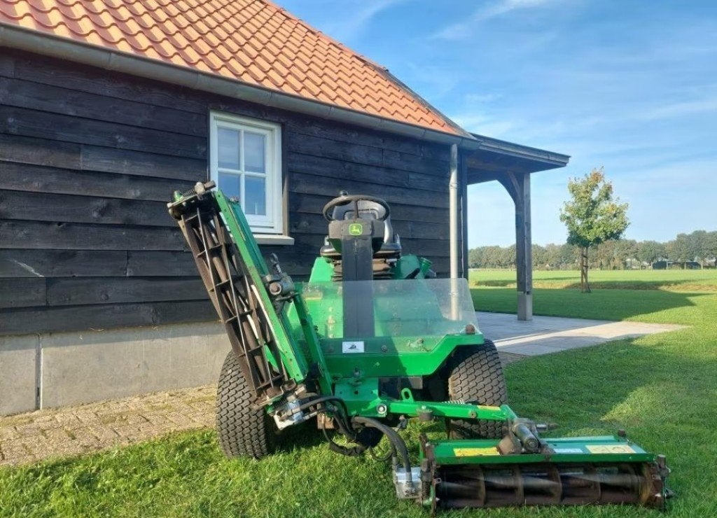 John Deere diezel Kooimaaier, Jardin & Terrasse, Tondeuses autoportées, Enlèvement, Utilisé, John Deere, 120 cm ou plus