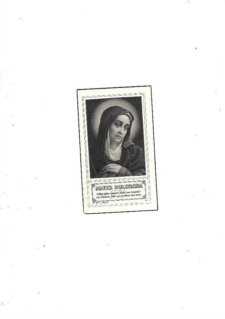 Souvenir de décès, Envoi