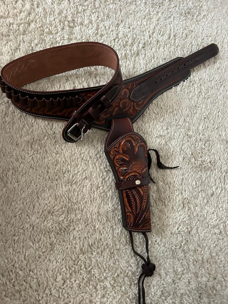 Handgemaakte western holsterriem, Enlèvement ou Envoi, Neuf, Western