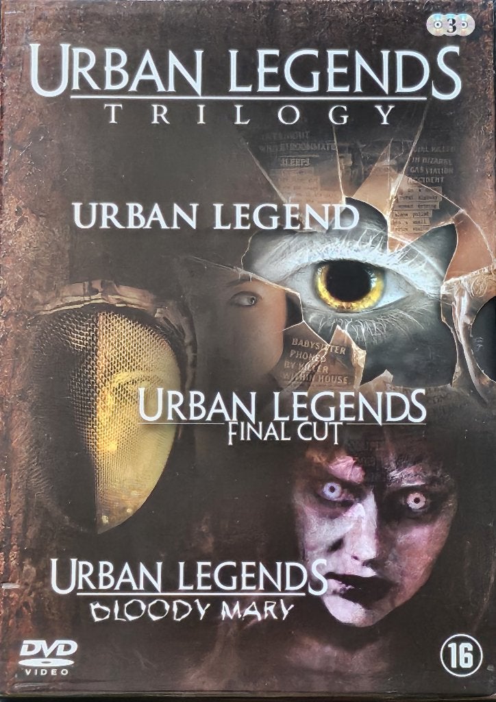 Urban Legend Trilogie, Enlèvement ou Envoi, Comme neuf, Anglais, Néerlandais