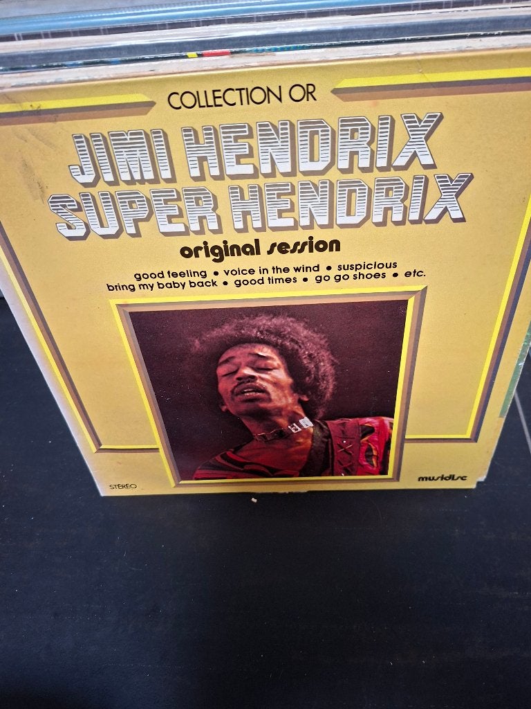 lp - jimi hendrix - super hendrix - vak 10, LP, Gebruikt, Ophalen of Verzenden, 12 inch