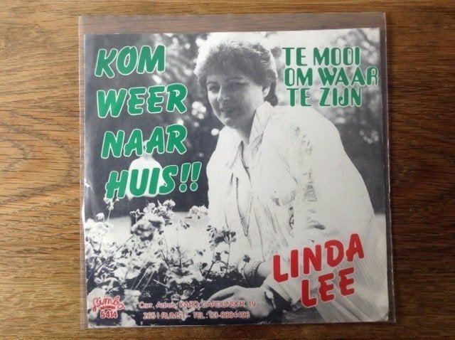 single linda lee, 7 inch, Ophalen of Verzenden, Fotohoes, Nederlandstalig