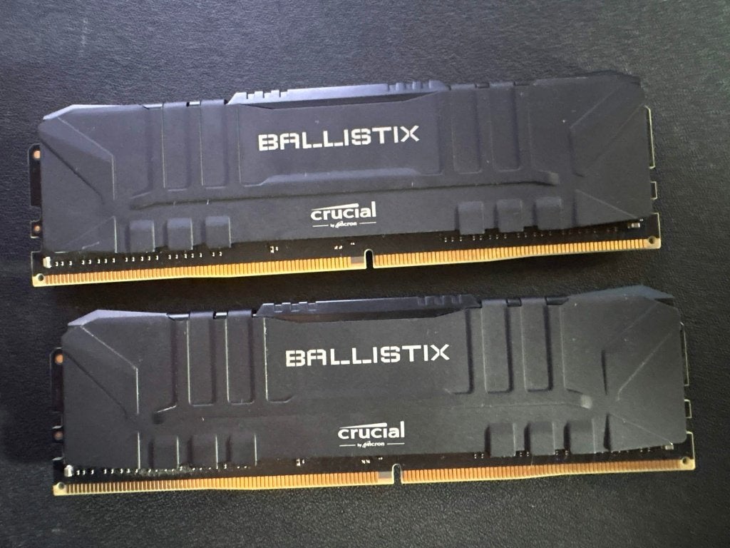 Crucial Ballistix 16gb ddr4, Computers en Software, DDR4, Ophalen of Verzenden, Zo goed als nieuw, Desktop