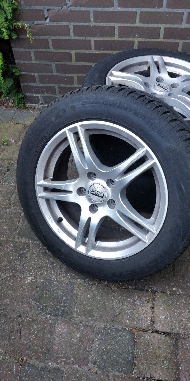 Winterbanden op alu velg, Ophalen, Winterbanden