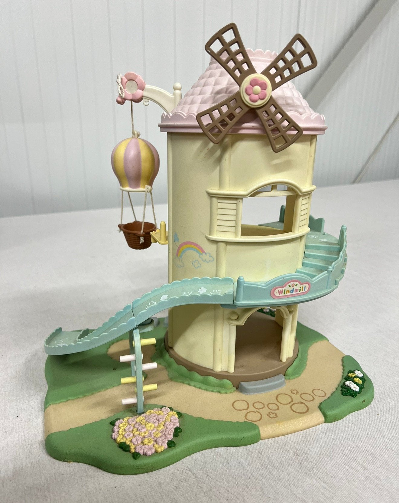 Moulin à théâtre Vintage Calico Critters-Sylvanian Families, Enlèvement ou Envoi, Comme neuf, Maison de poupées