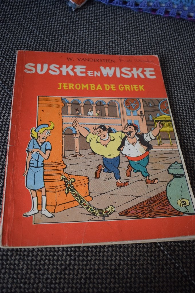 jeromba de griek  1e druk, Enlèvement
