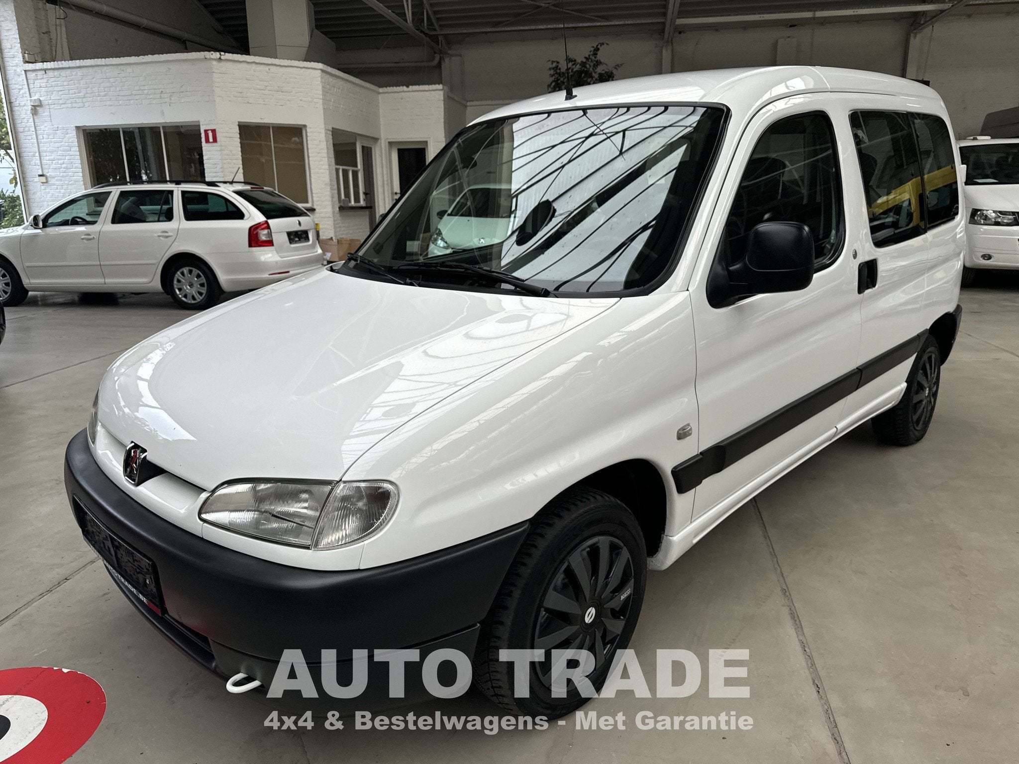 Peugeot Partner 1.4 Benzine | LEZ OK | Garantie | Trekhaak |, Achat, Entreprise, Boîte manuelle, Bleu