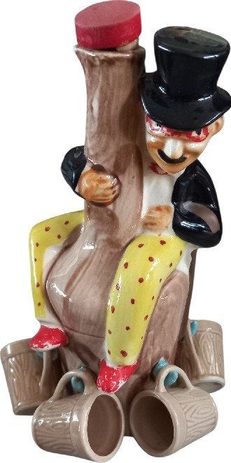 Westpac Japan karaf "top hat man"., Ophalen