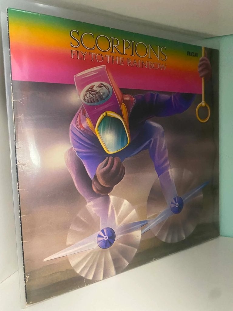 Scorpions – Fly To The Rainbow - Germany 1982 (J), LP, Gebruikt, Verzenden, Hardrock