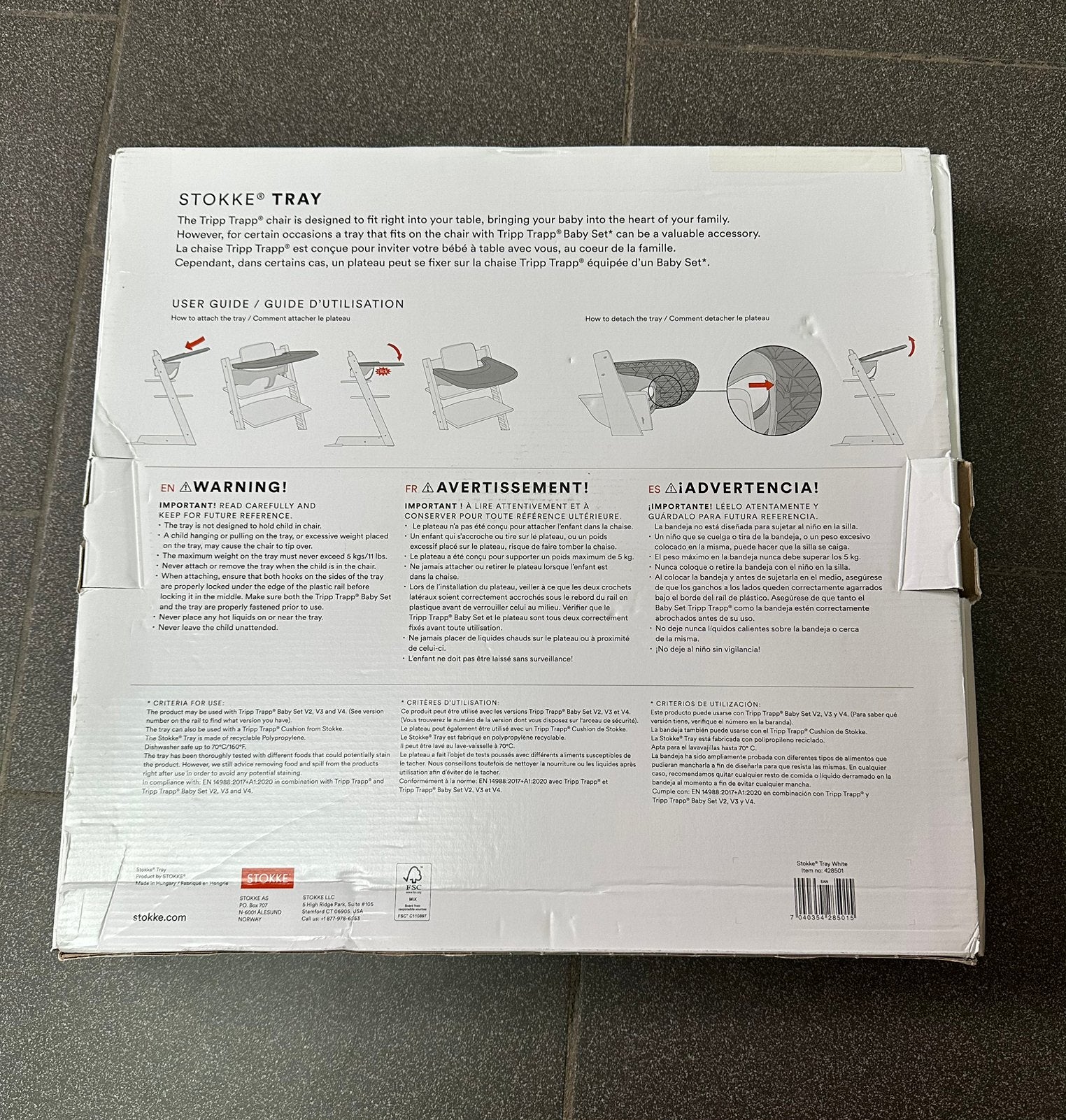 Stokke Tripp Trapp Tray, Ophalen, Nieuw