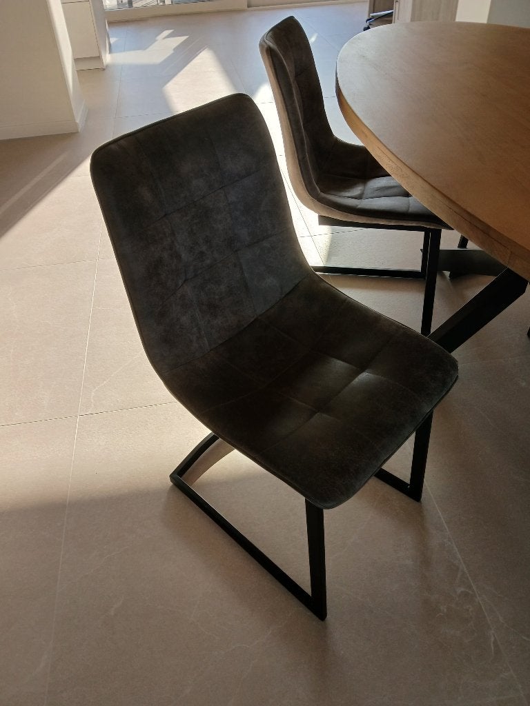 Eettafel met 6 stoelen, Ophalen, Gebruikt, Vijf personen of meer, Rechthoekig
