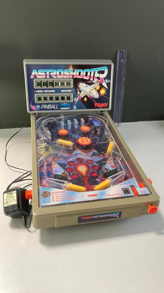 Tomy, flipper Astro Shooter vintage, Enlèvement