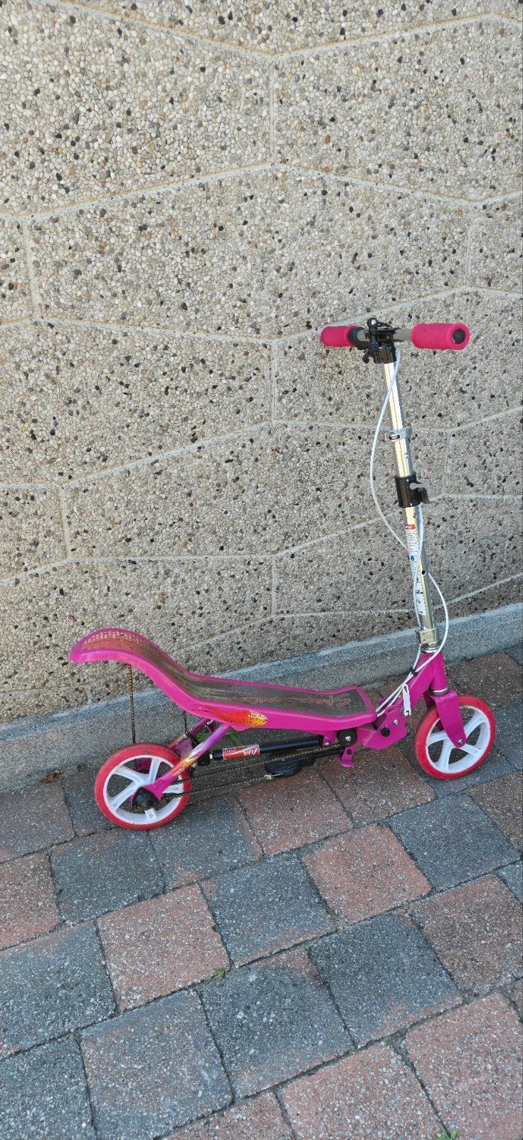 Space  scooter, Ophalen