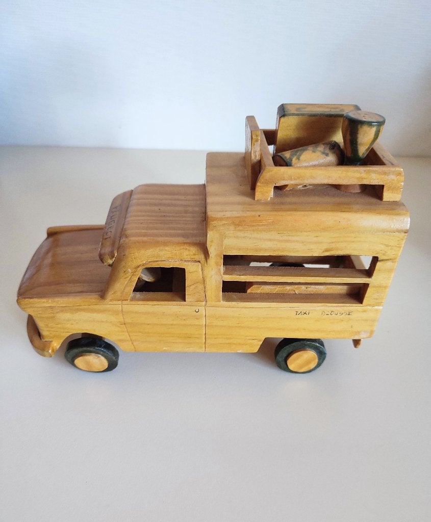 Peugeot Taxi Brousse. Vintage. handgemaakt, Ophalen of Verzenden, Gebruikt