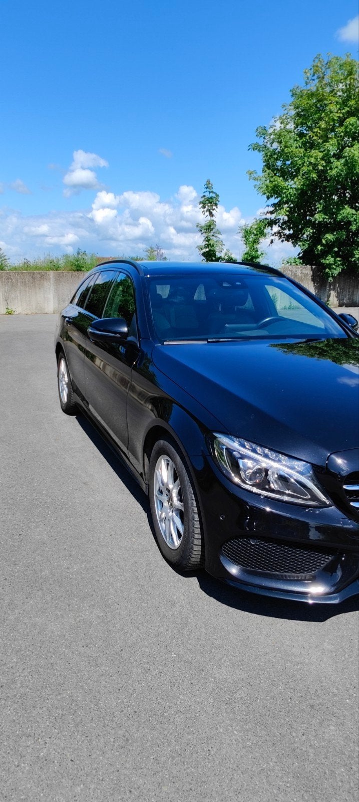 mercedes C180d AMG, Cuir, Achat, Noir, 5 portes