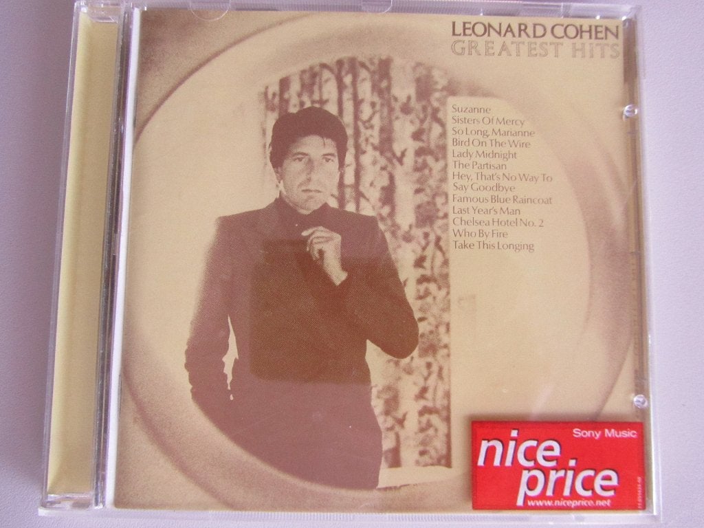 CD LEONARD COHEN "GREATEST HITS" (12 tracks), Cd's en Dvd's, Ophalen of Verzenden, Gebruikt, Pop, Verzamelalbum