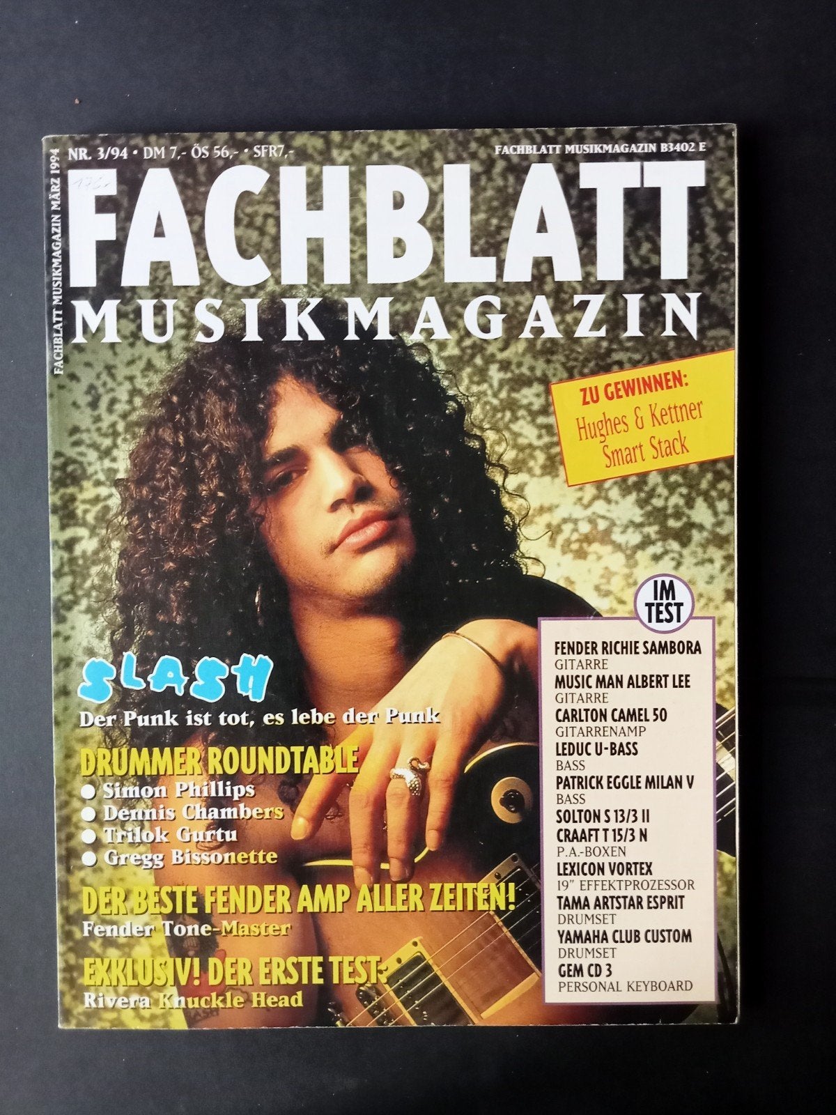 Slash,german magazine 1994, Enlèvement ou Envoi