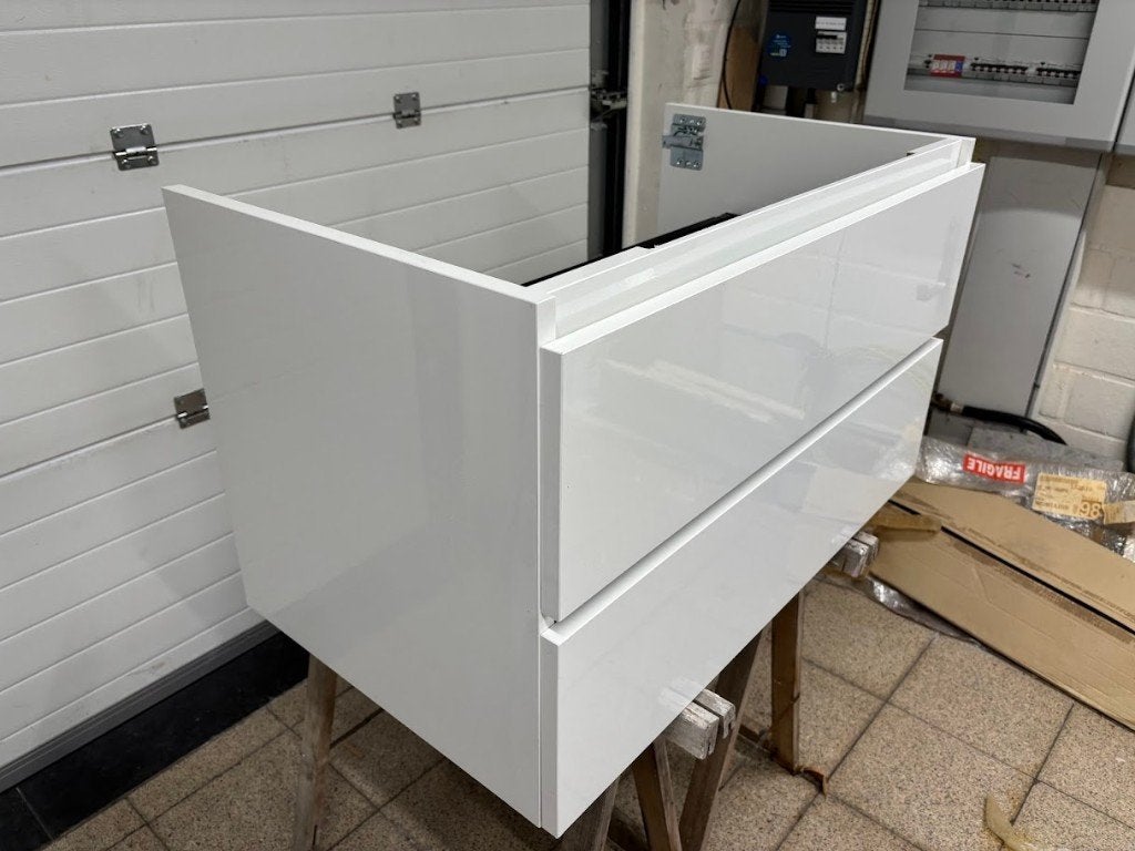 nieuw badkamermeubel wit hoogglans 85cm, Ophalen, Nieuw, 50 tot 100 cm, Minder dan 100 cm