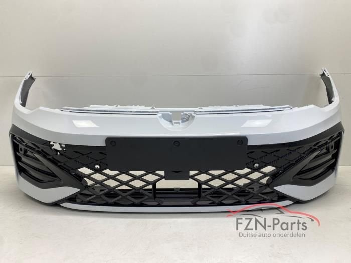 VW Golf 8 5H R-Line Facelift Voorbumper LC9A 4PDC, Autos : Pièces & Accessoires, Carrosserie & Tôlerie, Enlèvement ou Envoi, Utilisé