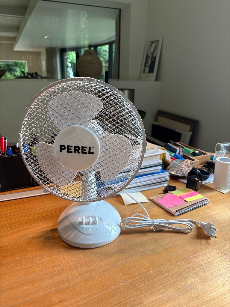 Perel tafelventilator – Meerdere stuks beschikbaar – €15, Electroménager, Ventilateurs, Enlèvement, Neuf, Ventilateur de table
