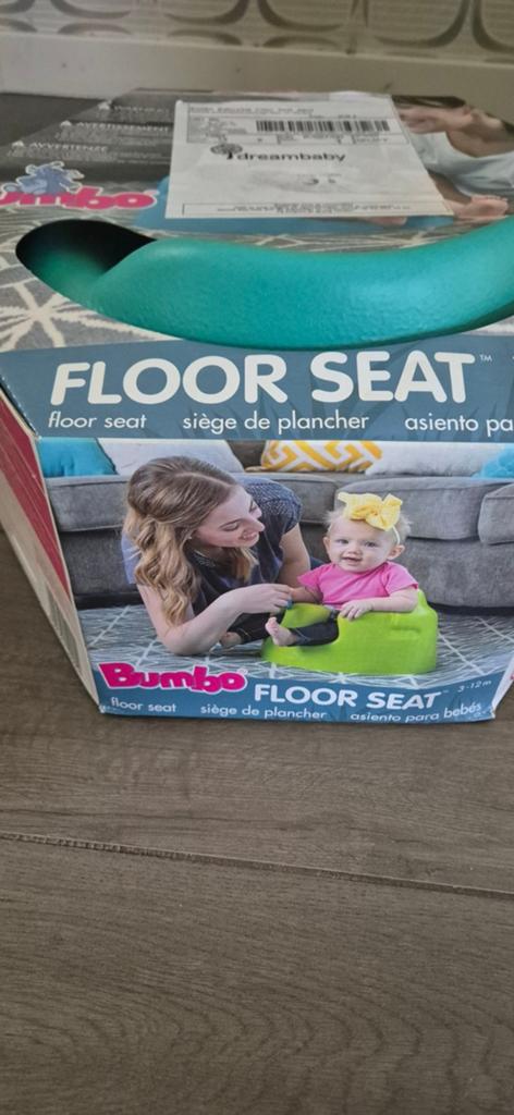 Bumbo floor seat, Enlèvement