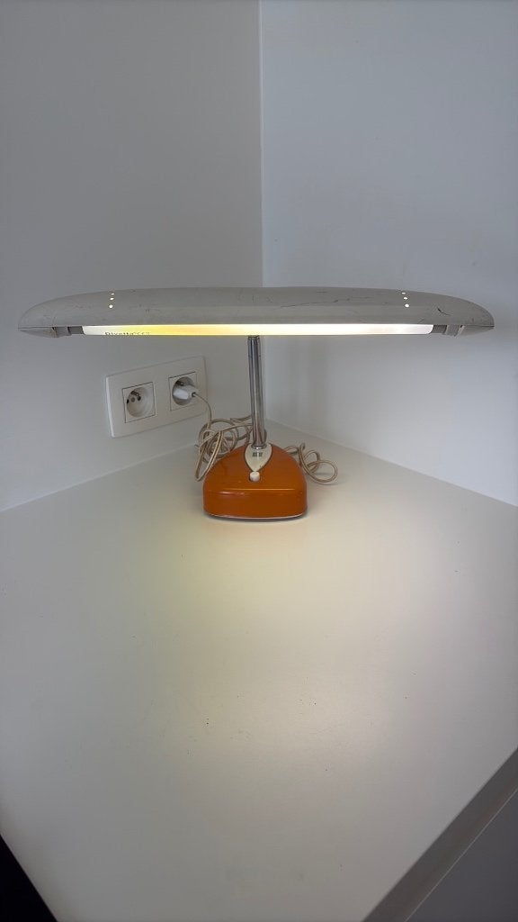 National Matsushita Vintage Lamp, Overige merken, Vintage, Oranje, Met schakelaar