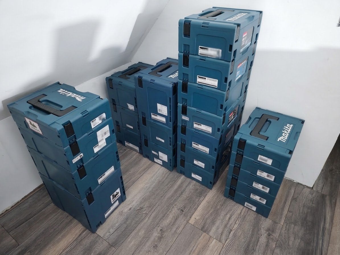 mbox 1 à 4 makita, Enlèvement, Neuf