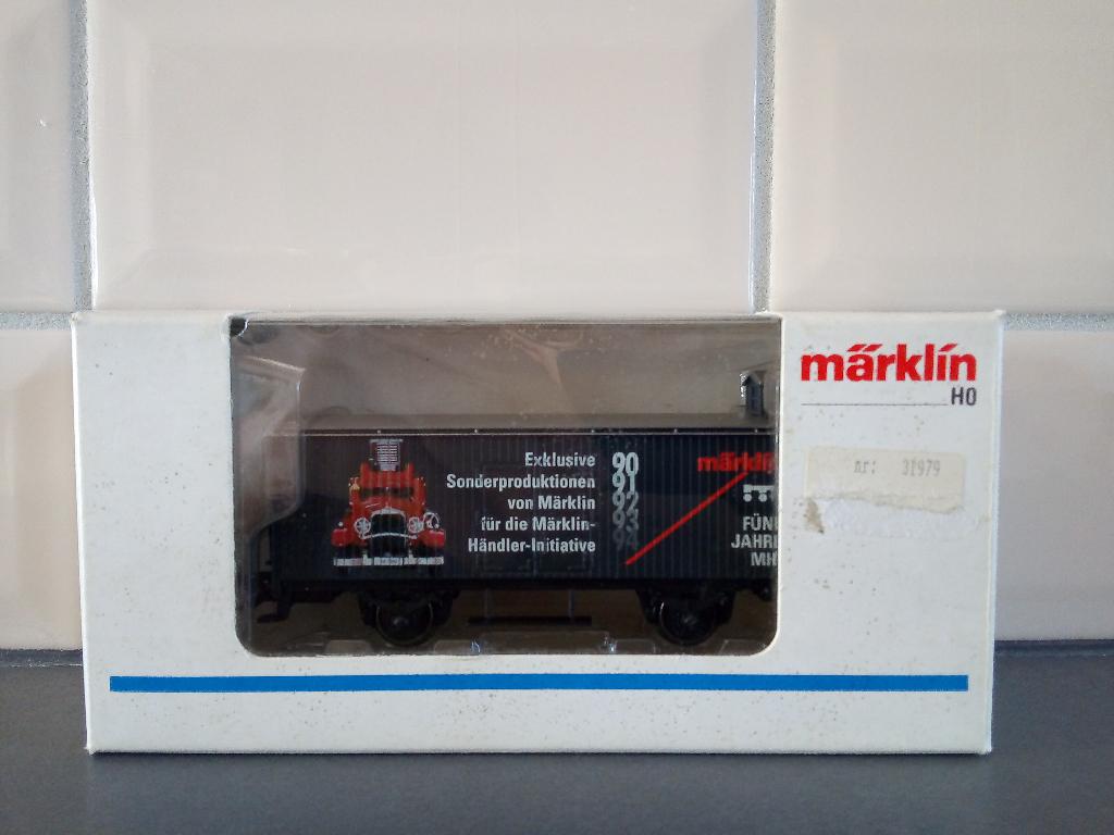 Marklin wagon MHI 90/94 réf 31979, Courant alternatif, Wagon, Comme neuf, Enlèvement