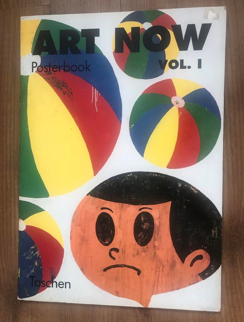 Posterbook' ART NOW Vol. I' van Taschen(1991), Enlèvement ou Envoi, Utilisé, Peinture et dessin