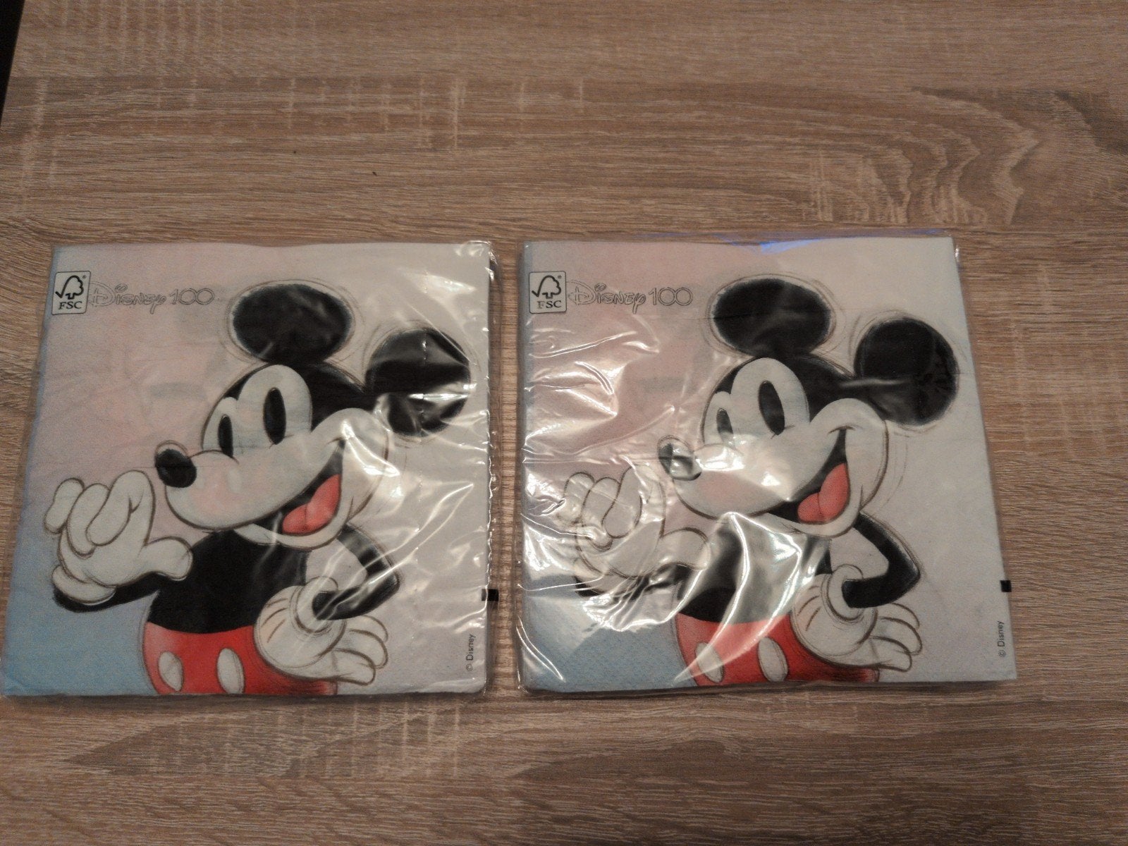 Disney servetten 2x20, Ophalen