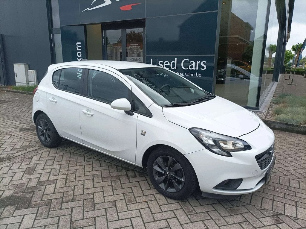 Opel Corsa Corsa 1.2i Black edition Android/Apple carplay/na, Auto's, Stof, Gebruikt, Euro 6, 4 cilinders