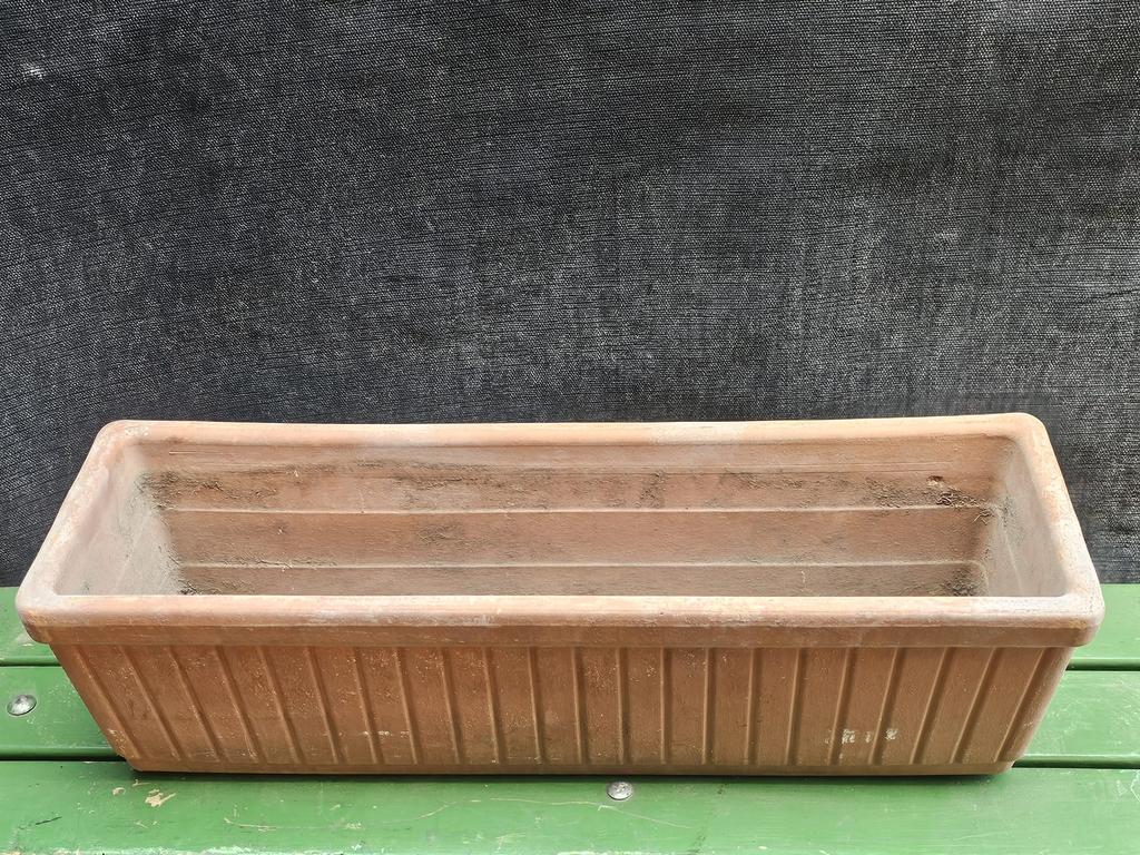 Italiaanse terracotta bloembakken, Tuin en Terras, Ophalen, Gebruikt