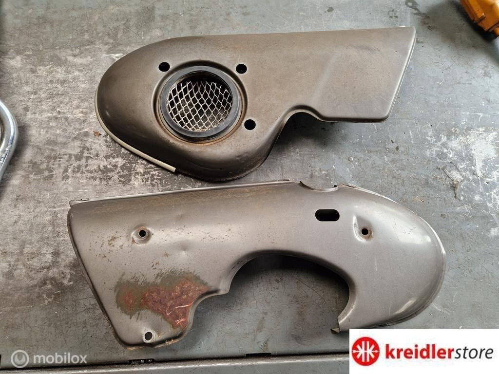 Kreidler geforceerde koeling zijkappen origineel compleet, Fietsen en Brommers, Gebruikt, Kreidler, Ophalen of Verzenden, Kreidler