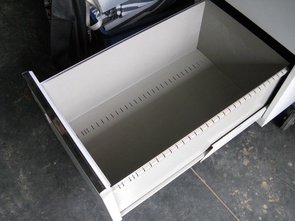 Robuste stalen ladenkast/archiefkast hxbxd 135x44x72 cm, Ophalen