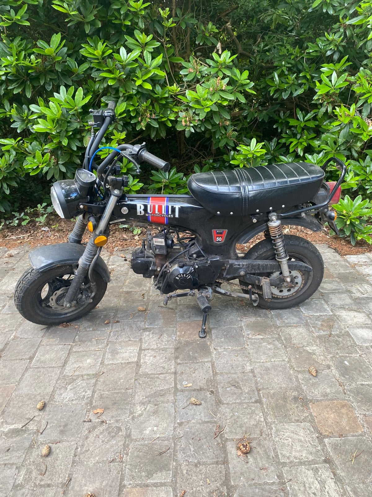Dax Bullit 50cc (onbegrensd) - start niet, Fietsen en Brommers, Brommers | Overige merken, Gebruikt, Klasse B (45 km/u), Ophalen