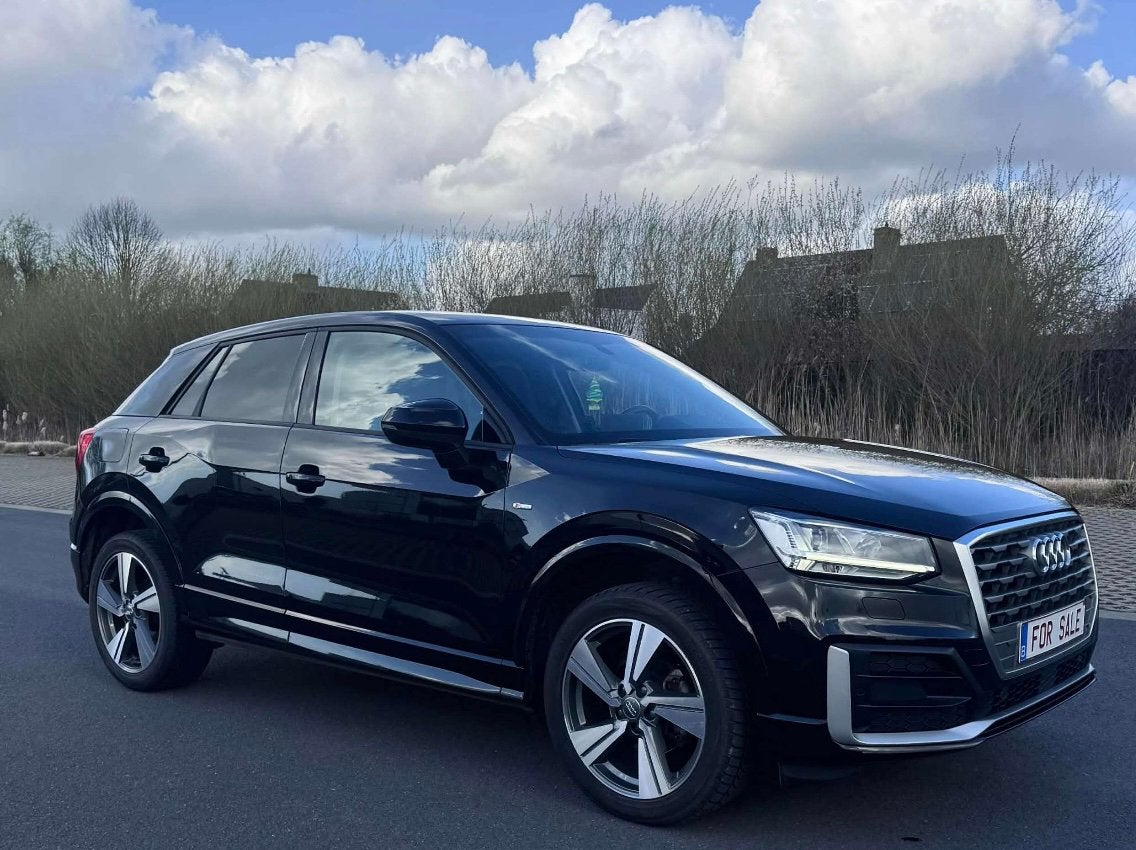 Audi q2, Auto's, Audi, Zwart, Leder, Handgeschakeld, 5 deurs