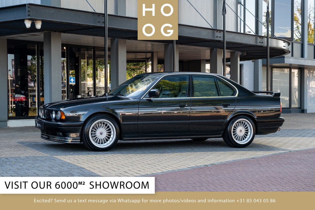 Alpina B10 BiTurbo (bj 1991), Auto's, Gebruikt, Overige kleuren, Leder, Bedrijf