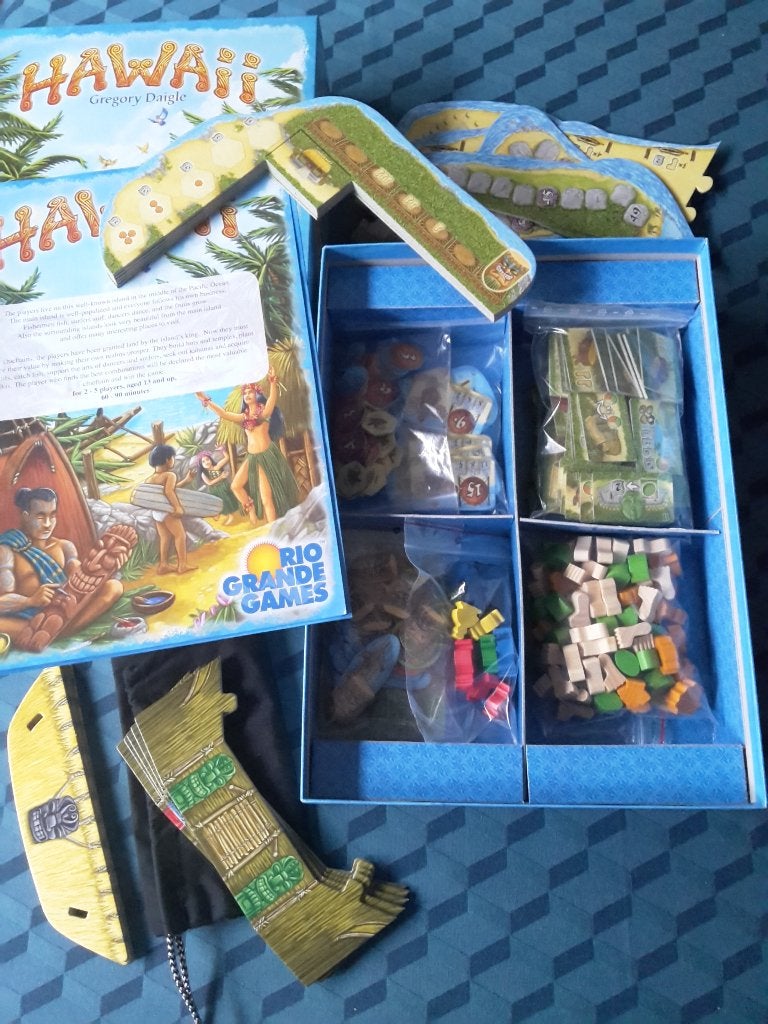 Nieuw spel Hawaii, zeldzaam, 2-5 sp., 13+, + 1 gratis promo, Ophalen of Verzenden, Zo goed als nieuw, Rio grande games