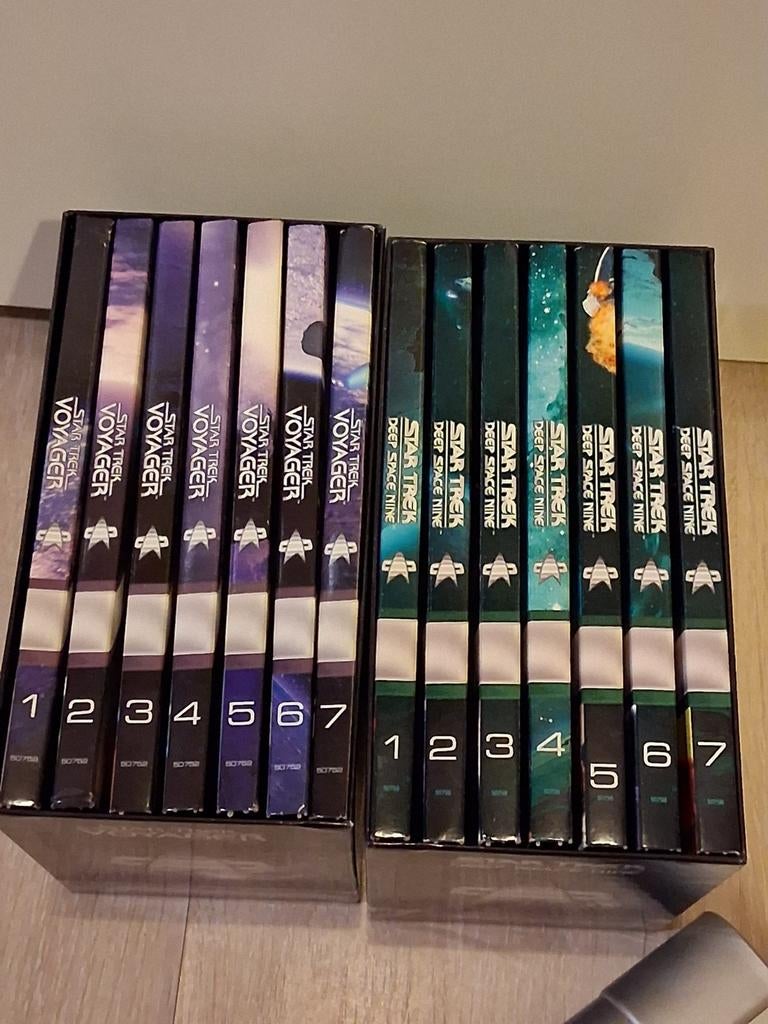 Dvd-boxen Star Trek, Deep space nine, voyager & Enterprise, Cd's en Dvd's, Dvd's | Tv en Series, Zo goed als nieuw, Science Fiction en Fantasy
