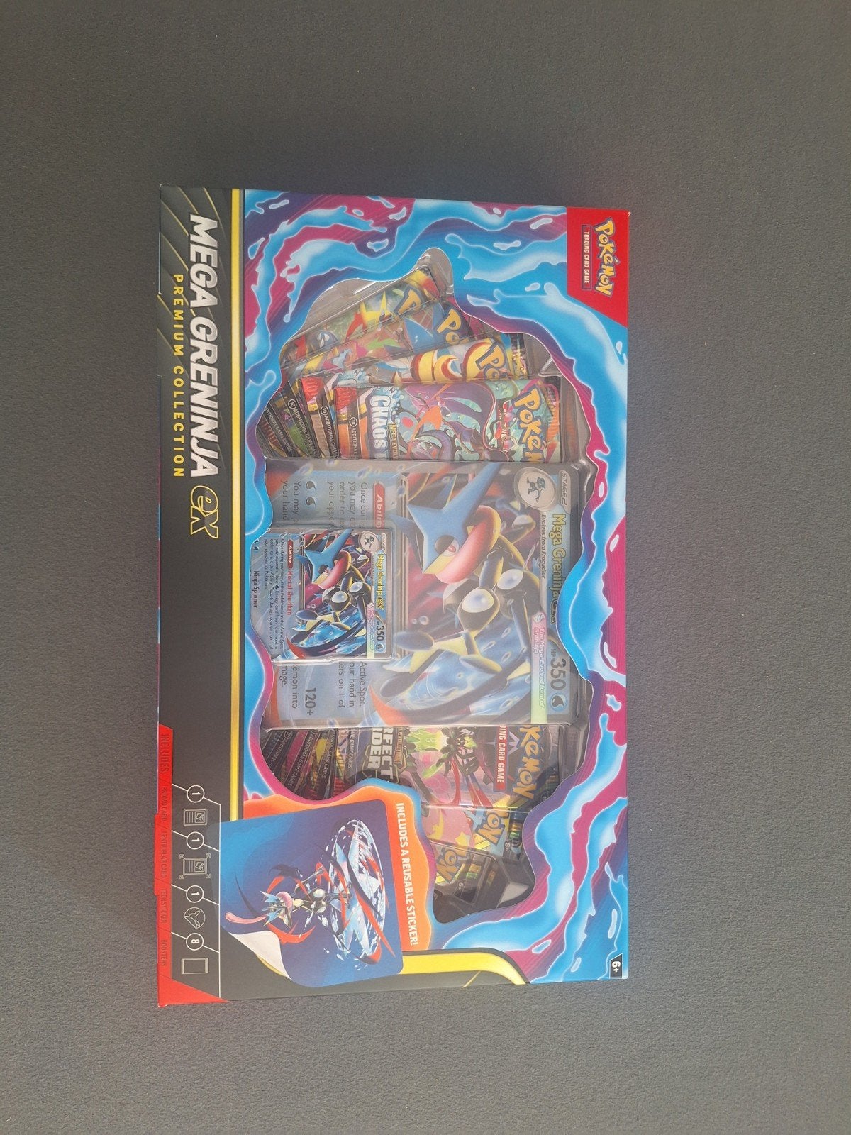 mega greninja box sealed, Hobby en Vrije tijd, Verzamelkaartspellen | Pokémon, Ophalen of Verzenden