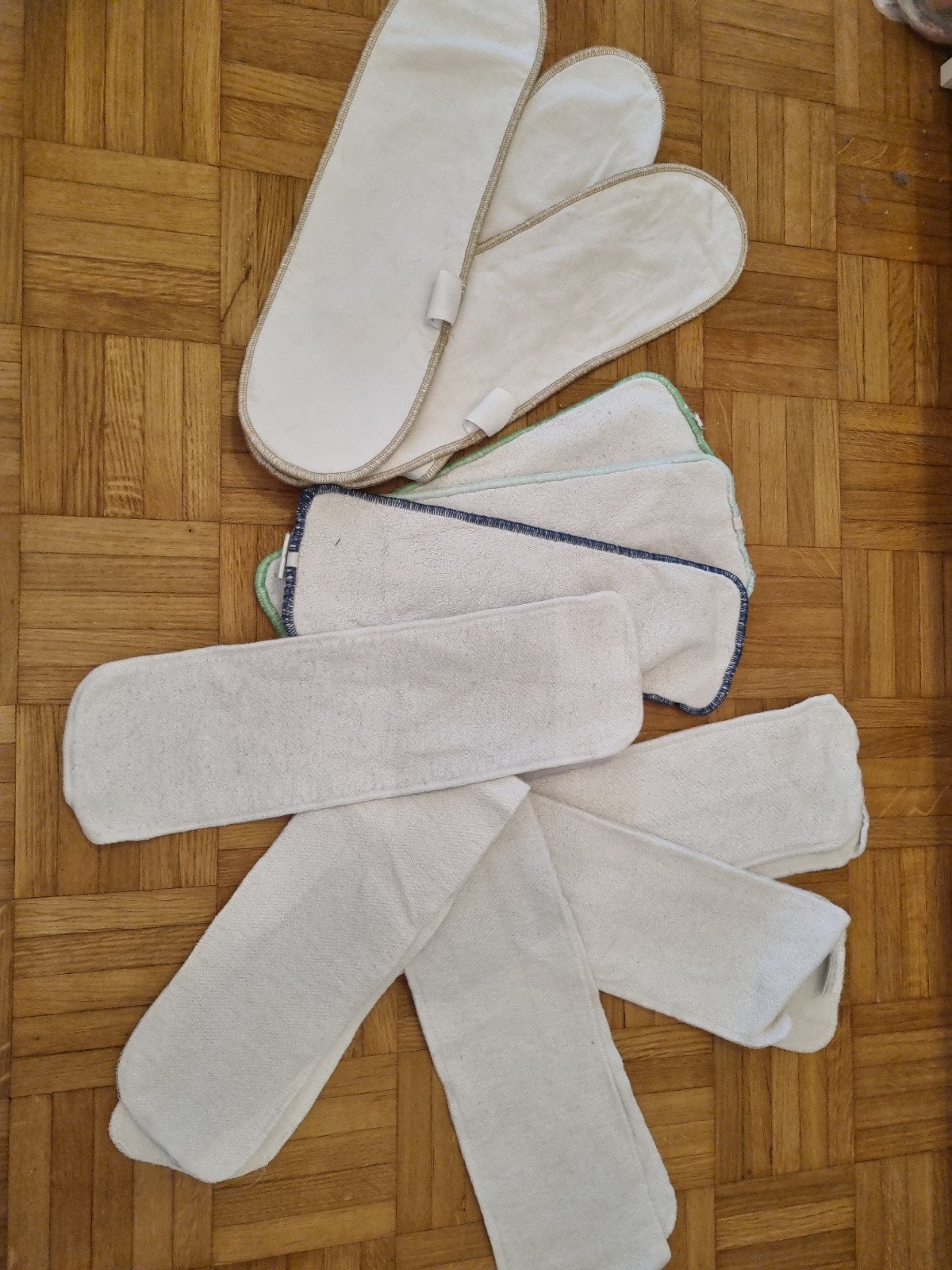 3 lots differents d'insert couche lavable, Enlèvement