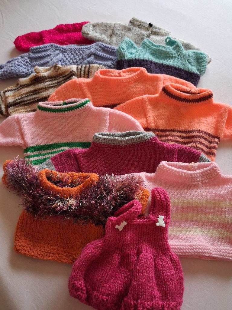 POPPENKLEERTJES, Kinderen en Baby's, Speelgoed | Poppen, Zo goed als nieuw, Ophalen of Verzenden