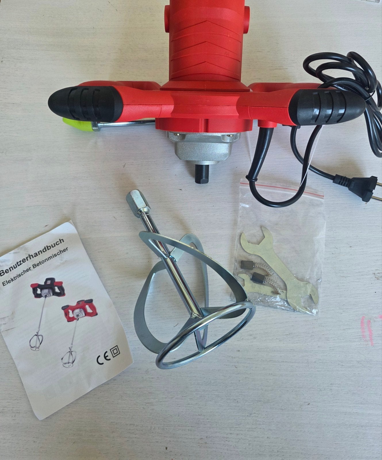 nieuwe, krachtige elektrische handmixer / bouwmixer, Ophalen of Verzenden, Nieuw, Overige typen