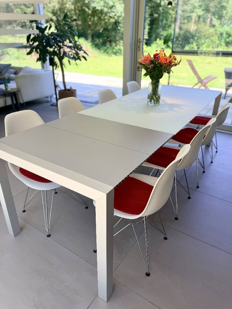 Kristalia Sushi designtafel 6 tot 12 p - uitschuifbaar, Ophalen, Tijdloos design, 200 cm of meer, 50 tot 100 cm