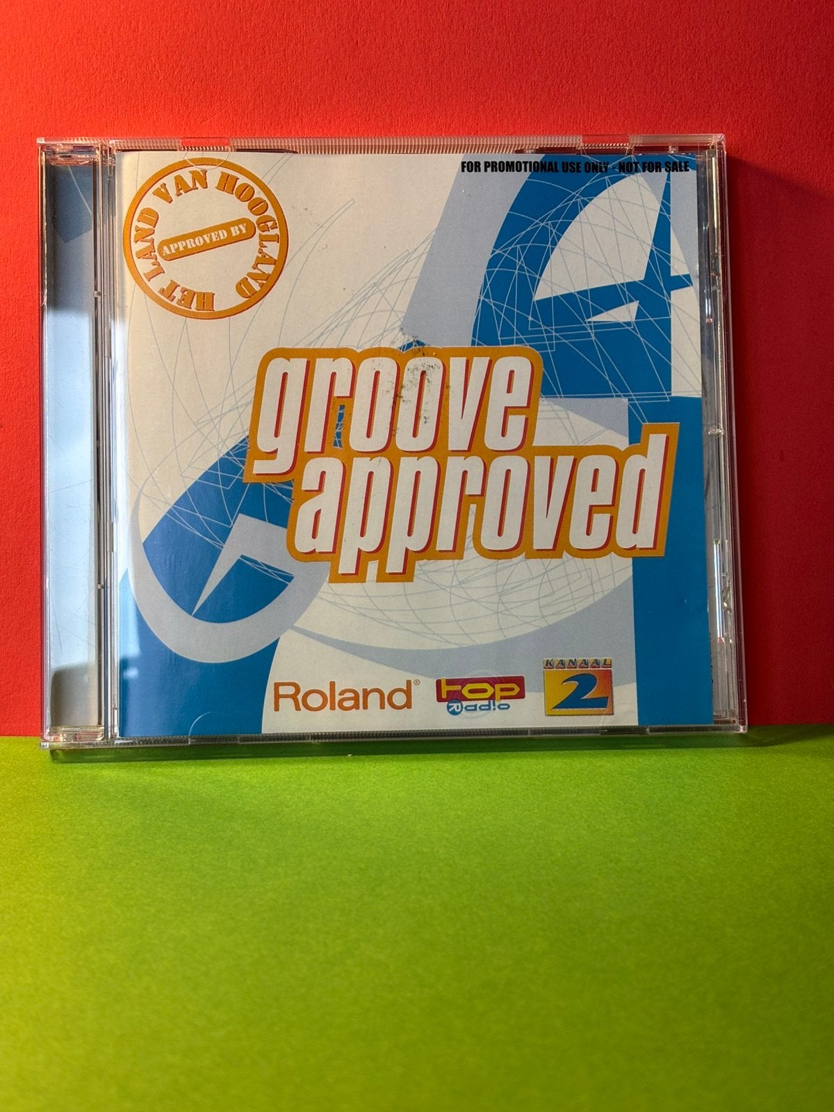 Groove approved by het land van hoogland (Peter) promo cd, CD & DVD, CD | Autres CD, Envoi, Comme neuf, Promo